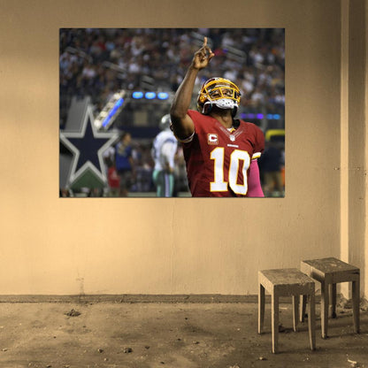 Robert Lee Griffin III Washington Redskins Football Sport Wall Art Print Poster