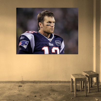 Thomas Edward Patrick Tom Brady Football Sport Wall Art Print Poster