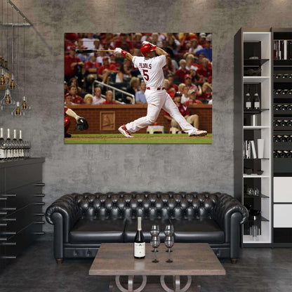 Albert Pujols St Louis Cardinals Baseball Sport Wall Art Print Poster
