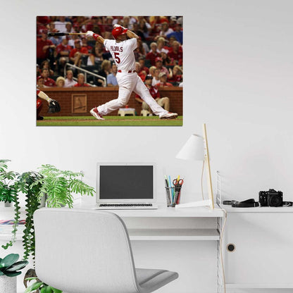 Albert Pujols St Louis Cardinals Baseball Sport Wall Art Print Poster