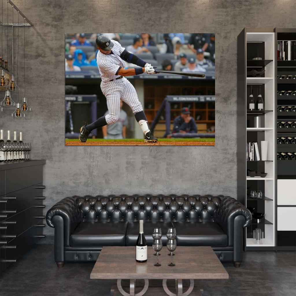 Alex Rodriguez Baseball Sport Wall Art Print Poster