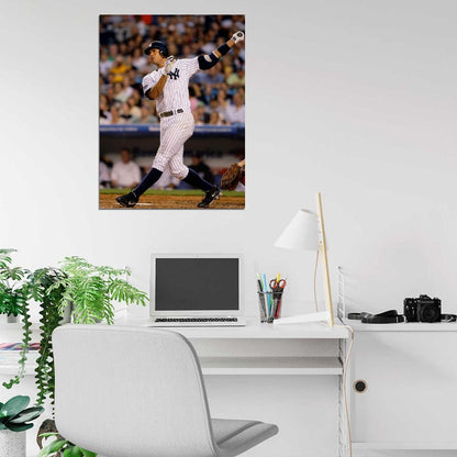 Alex Rodriguez Baseball Sport Wall Art Print Poster