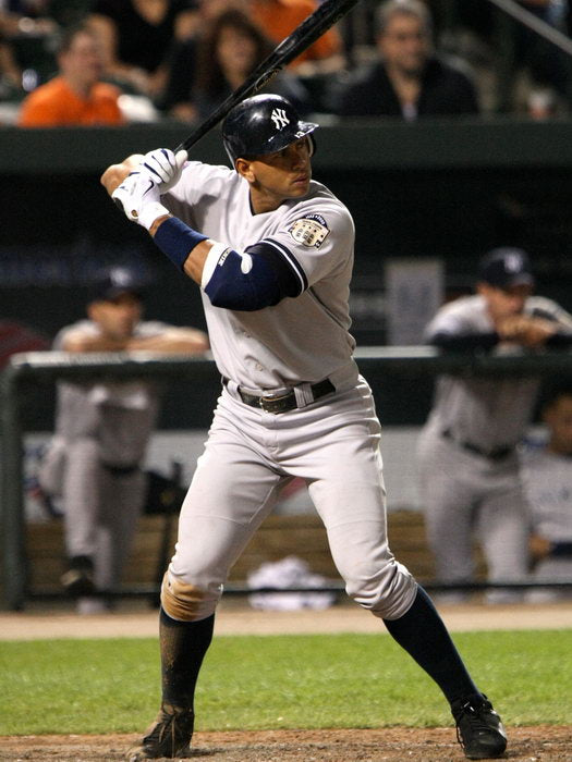 Alex Rodriguez Baseball Sport Wall Art Print Poster