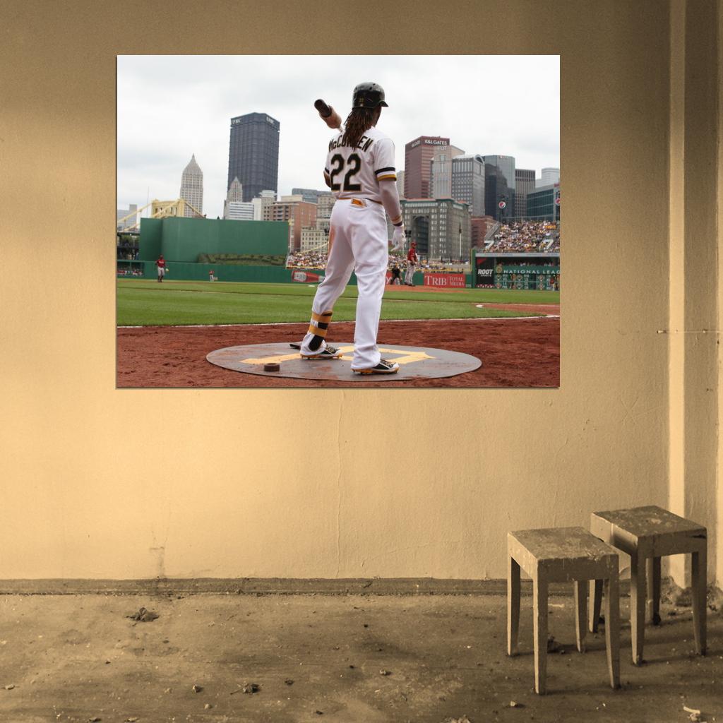 Andrew McCutchen Baseball Sport Wall Art Print Poster