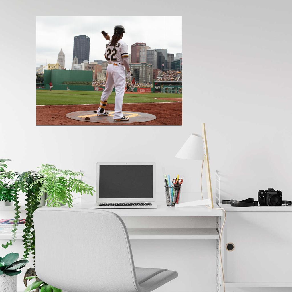 Andrew McCutchen Baseball Sport Wall Art Print Poster