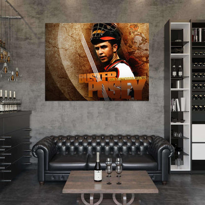 Buster Posey Painting Art Baseball Sport Wall Art Print Poster