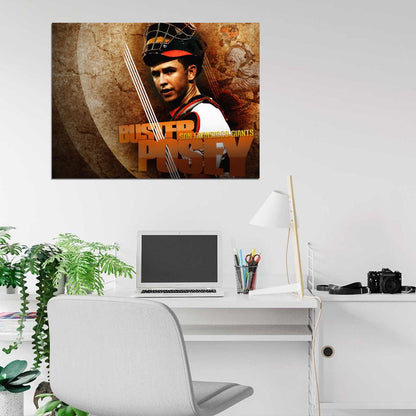 Buster Posey Painting Art Baseball Sport Wall Art Print Poster