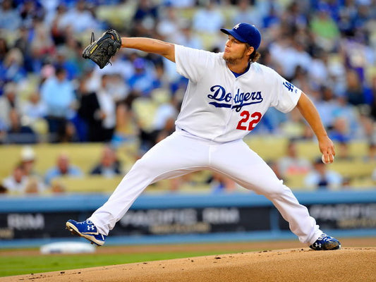 Clayton Kershaw Baseball Sport Wall Art Print Poster