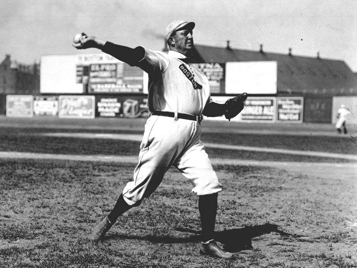 Denton True Cy Young Classic Retro BW Baseball Sport Wall Art Print Poster