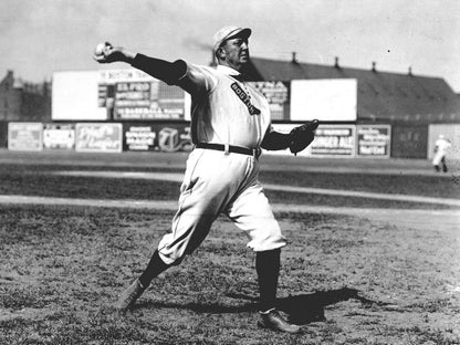 Denton True Cy Young Classic Retro BW Baseball Sport Wall Art Print Poster