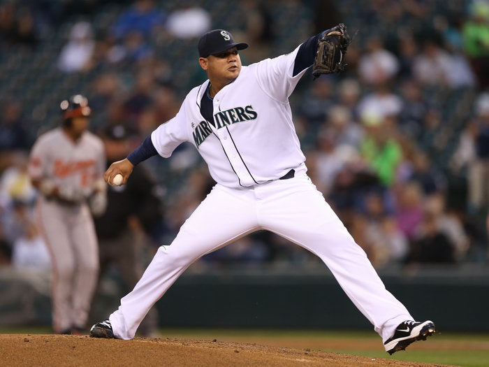 Felix Hernandez Baseball Sport Wall Art Print Poster