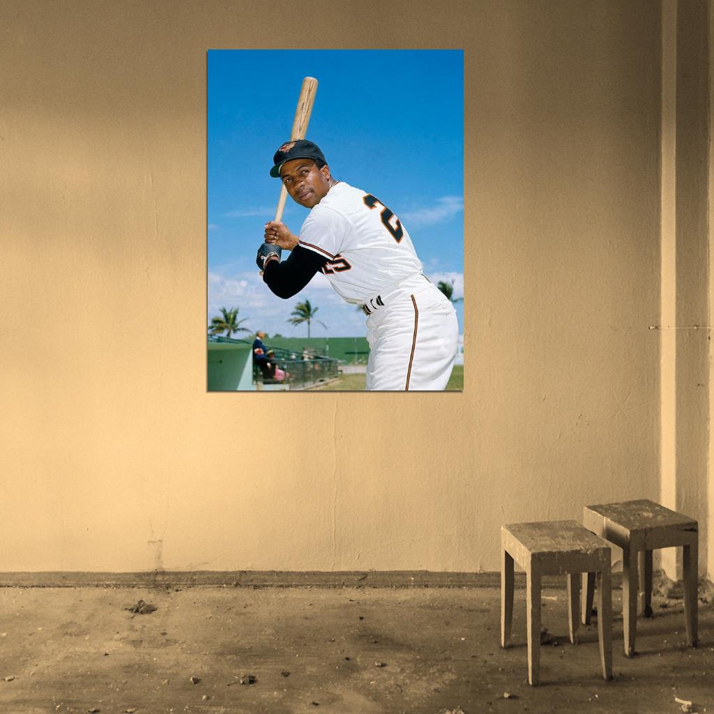 Frank Robinson Classic Baseball Sport Wall Art Print Poster