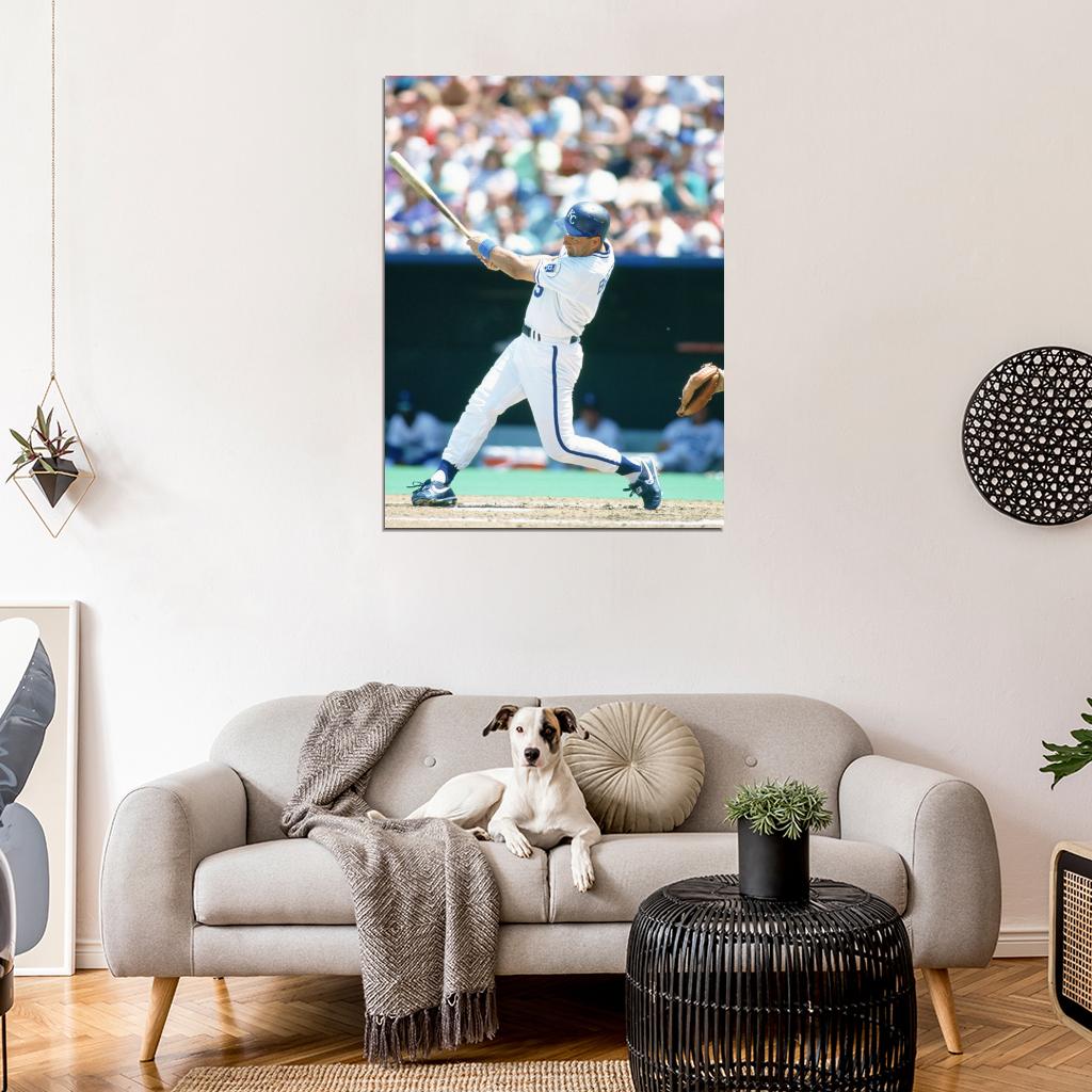 George Brett Classic Baseball Sport Wall Art Print Poster