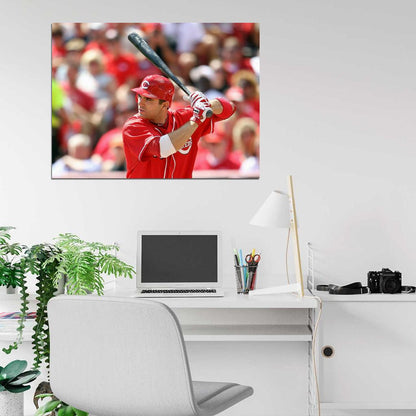 Joey Votto Baseball Sport Wall Art Print Poster
