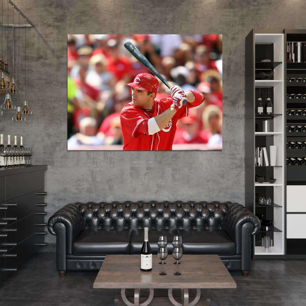 Joey Votto Baseball Sport Wall Art Print Poster