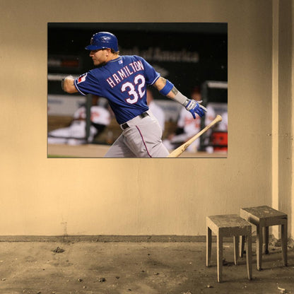 Josh Hamilton Baseball Sport Wall Art Print Poster