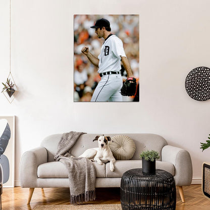 Justin Verlander Baseball Sport Wall Art Print Poster