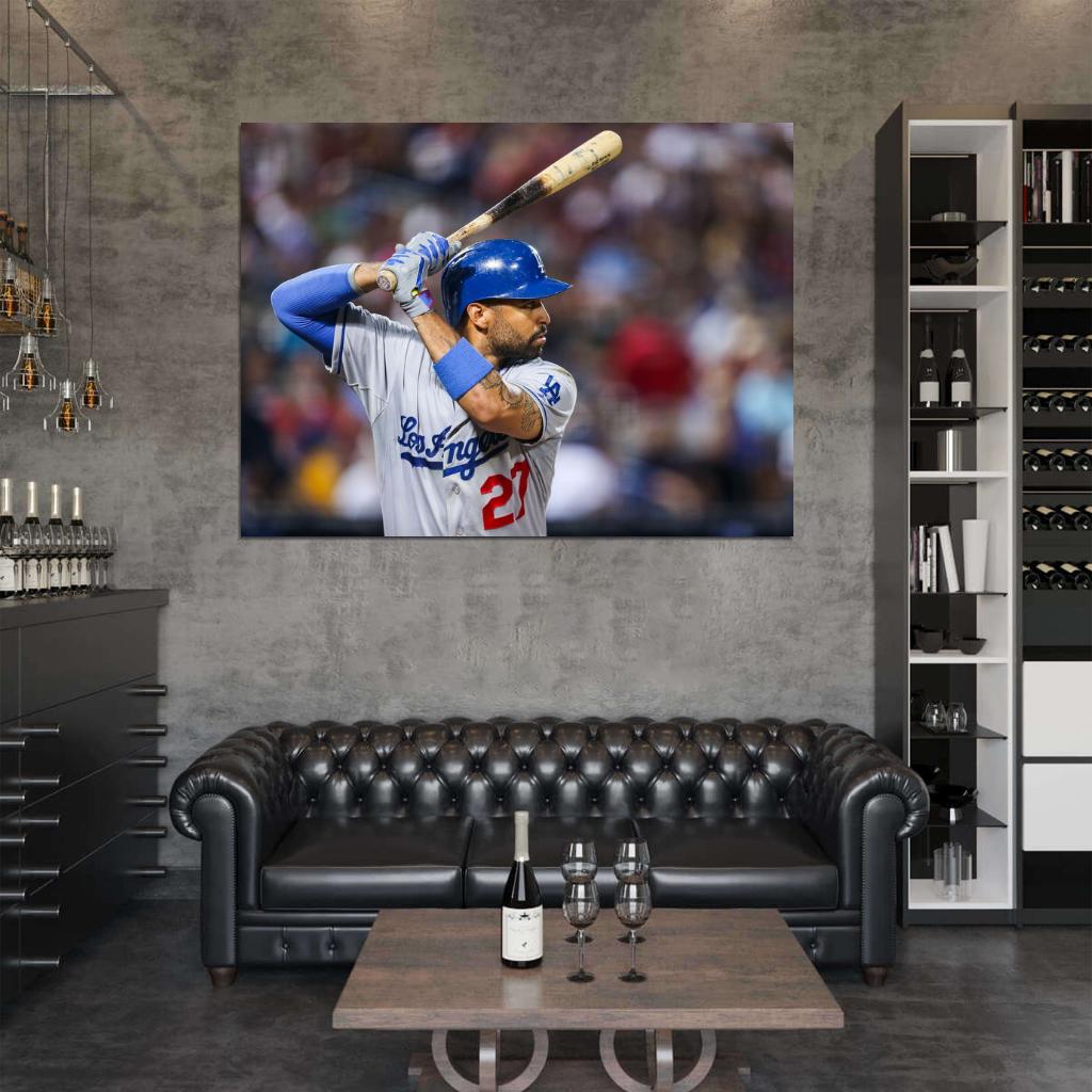 Matt Kemp Baseball Sport Wall Art Print Poster