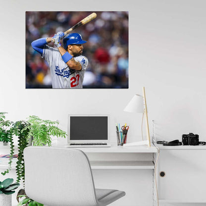 Matt Kemp Baseball Sport Wall Art Print Poster
