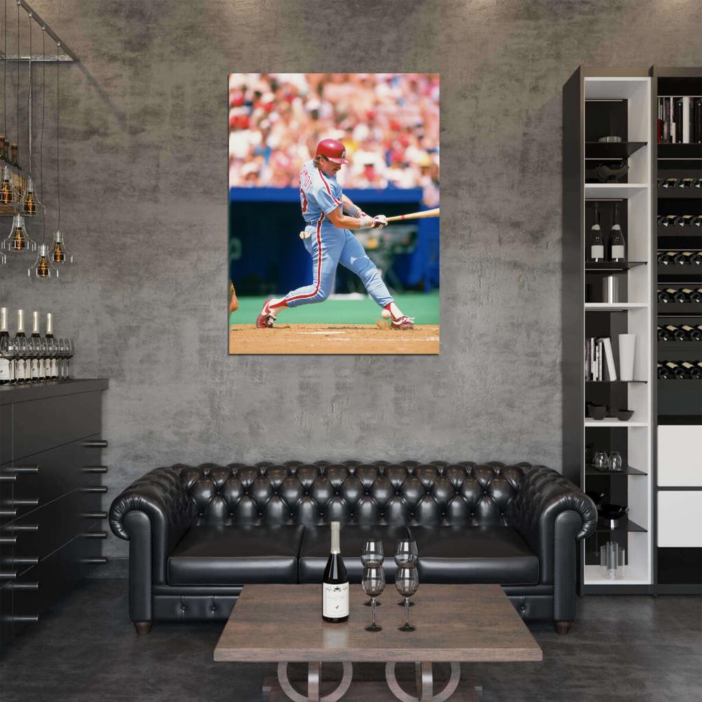 Mike Schmidt Baseball Sport Wall Art Print Poster