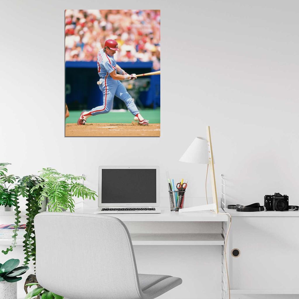 Mike Schmidt Baseball Sport Wall Art Print Poster