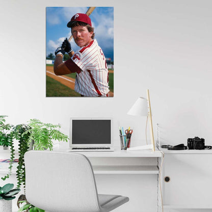 Mike Schmidt Baseball Sport Wall Art Print Poster
