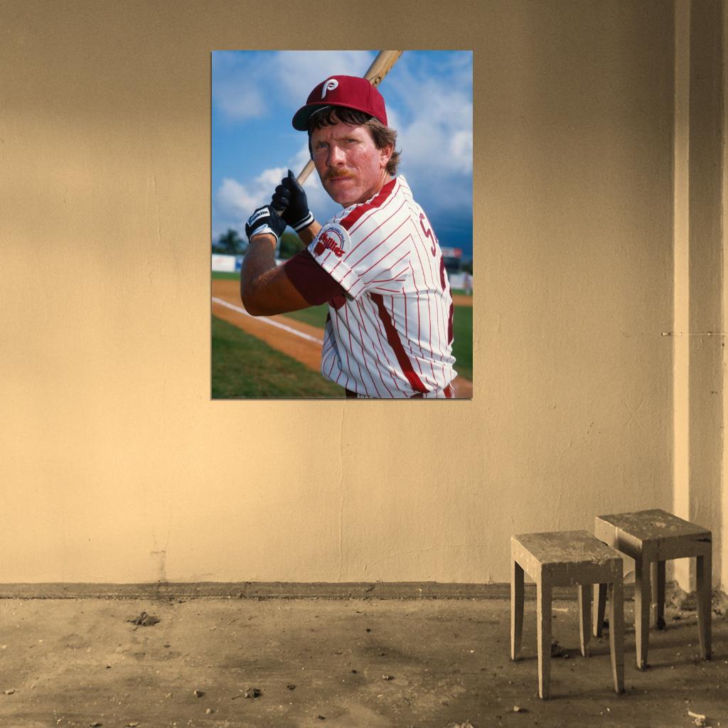 Mike Schmidt Baseball Sport Wall Art Print Poster