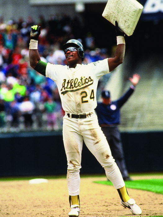 Rickey Henderson Baseball Sport Wall Art Print Poster