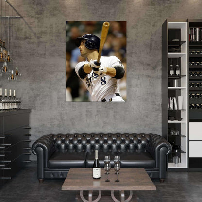 Ryan Braun Baseball Sport Wall Art Print Poster
