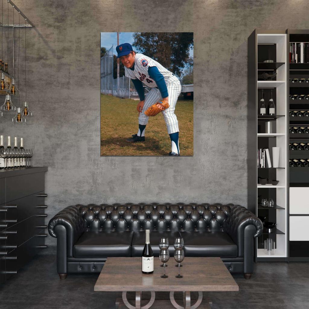Tom Seaver Classic Baseball Sport Wall Art Print Poster