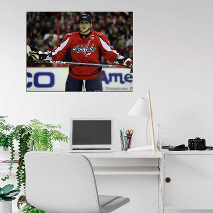 Alexander Ovechkin Hockey Sport Wall Art Print Poster