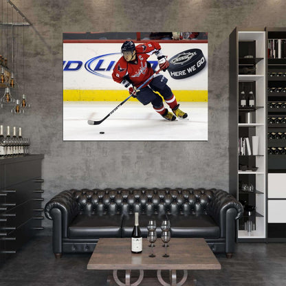 Alexander Ovechkin Hockey Sport Wall Art Print Poster