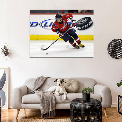 Alexander Ovechkin Hockey Sport Wall Art Print Poster