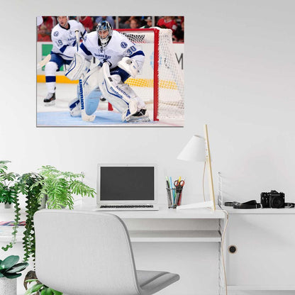 Ben Bishop Goaltender Hockey Sport Wall Art Print Poster
