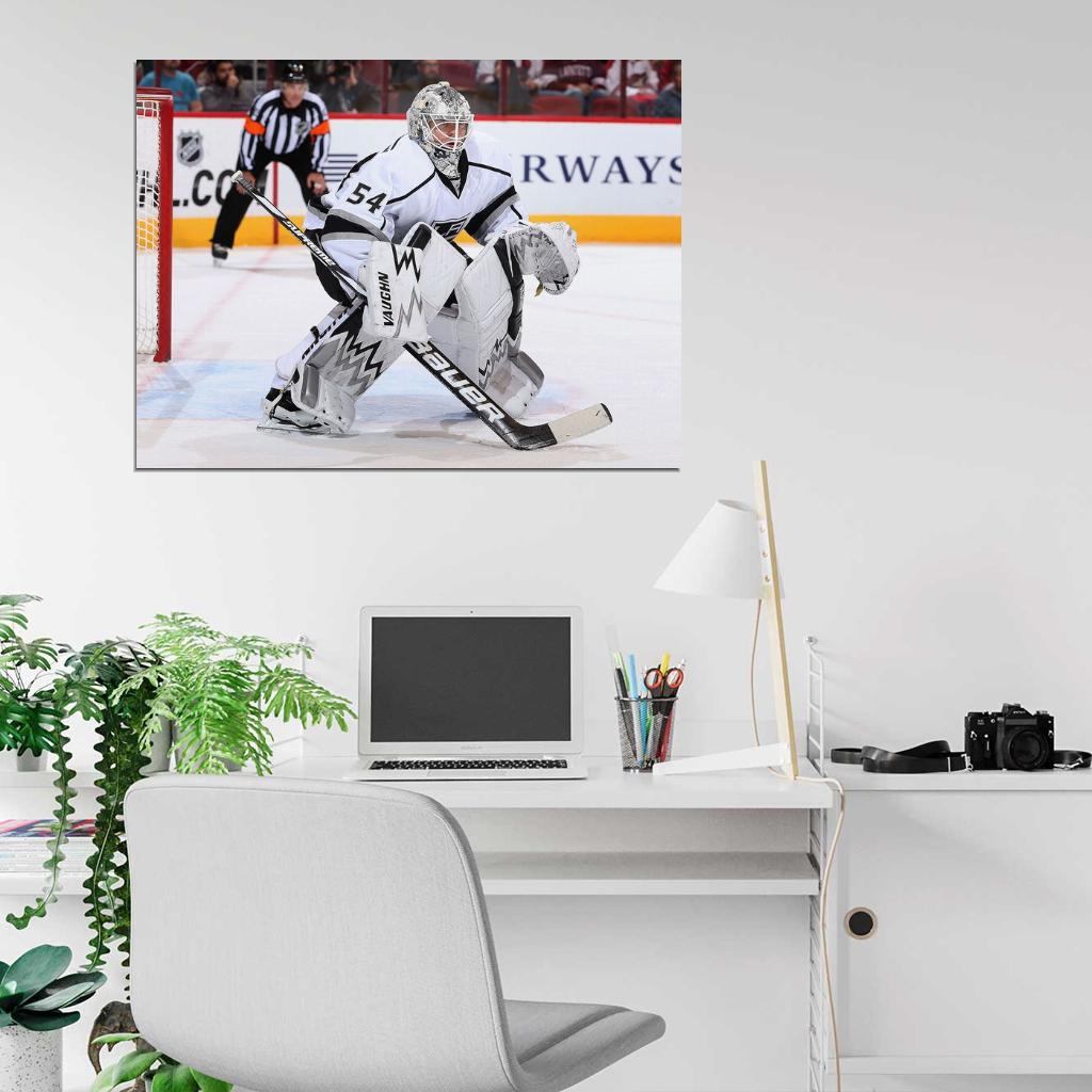 Ben Scrivens Goaltender Hockey Sport Wall Art Print Poster