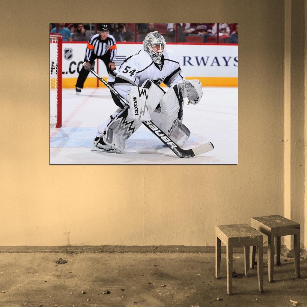 Ben Scrivens Goaltender Hockey Sport Wall Art Print Poster