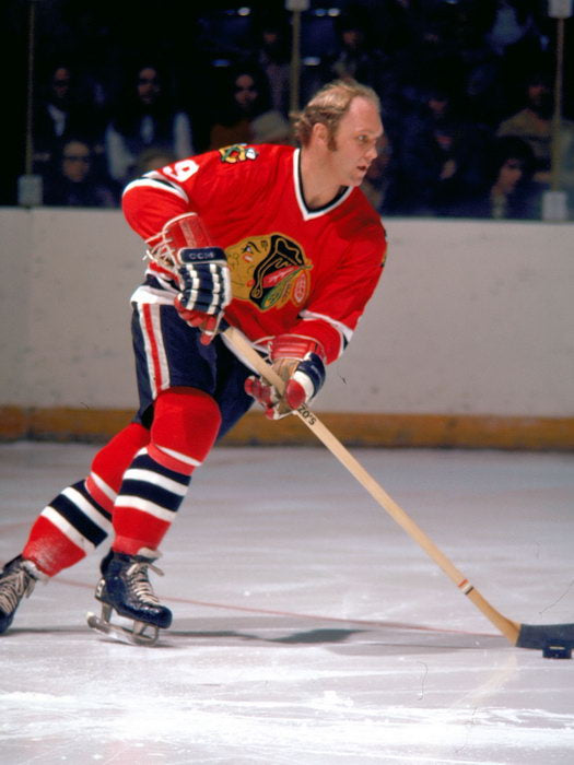 Bobby Hull Classic Retro Hockey Sport Wall Art Print Poster