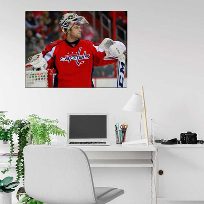 Braden Holtby Goaltender Hockey Sport Wall Art Print Poster