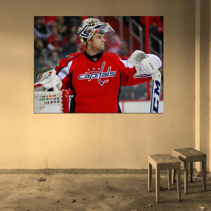 Braden Holtby Goaltender Hockey Sport Wall Art Print Poster