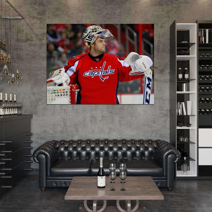 Braden Holtby Goaltender Hockey Sport Wall Art Print Poster