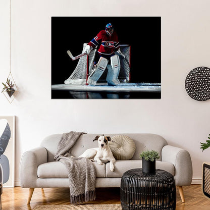 Carey Price Goaltender Hockey Sport Wall Art Print Poster