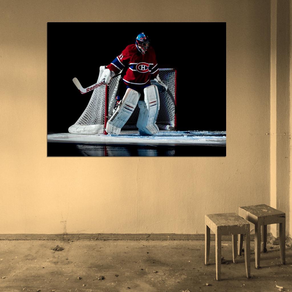 Carey Price Goaltender Hockey Sport Wall Art Print Poster