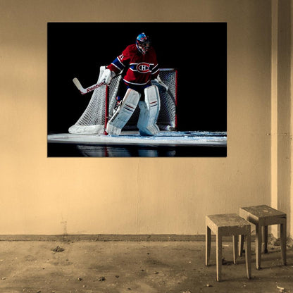 Carey Price Goaltender Hockey Sport Wall Art Print Poster