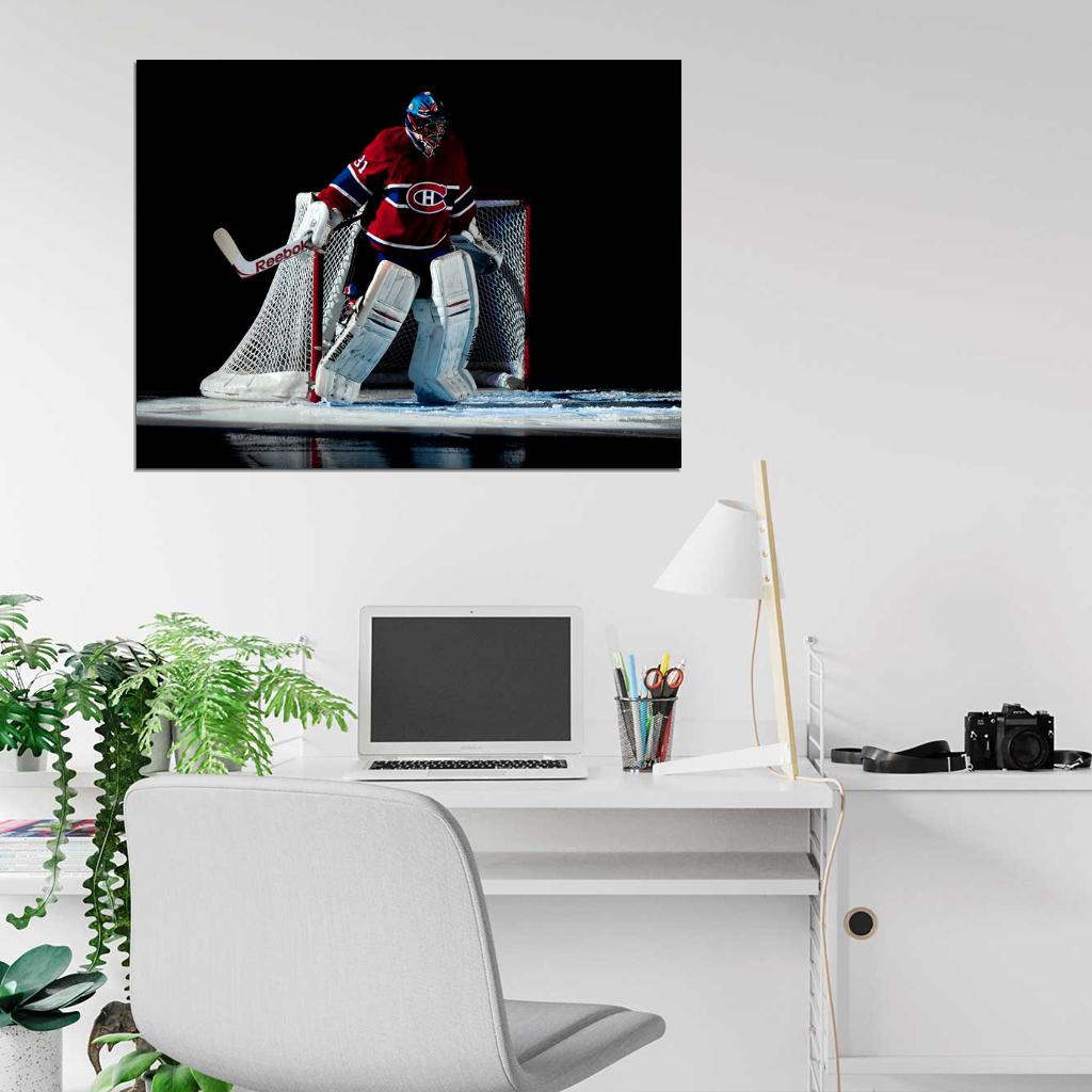 Carey Price Goaltender Hockey Sport Wall Art Print Poster