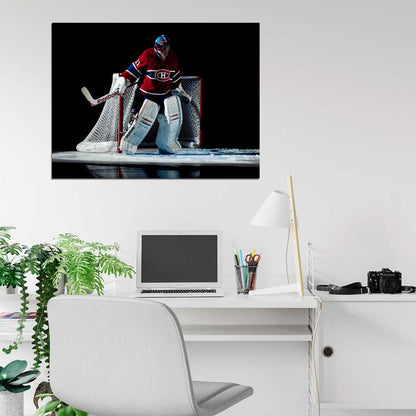 Carey Price Goaltender Hockey Sport Wall Art Print Poster