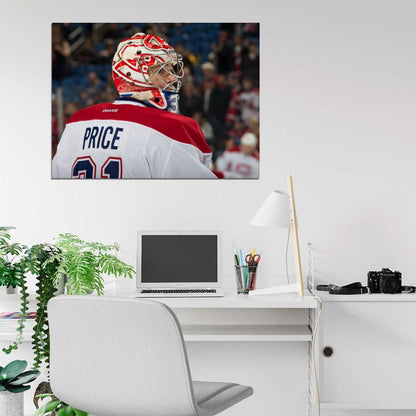 Carey Price Goaltender Hockey Sport Wall Art Print Poster
