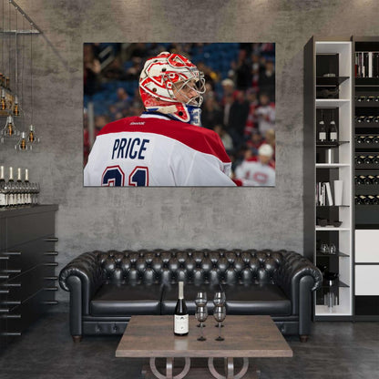 Carey Price Goaltender Hockey Sport Wall Art Print Poster