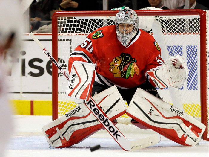 Corey Crawford Goaltender Hockey Sport Wall Art Print Poster