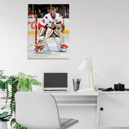 Craig Anderson Goaltender Hockey Sport Wall Art Print Poster