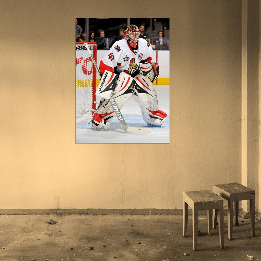Craig Anderson Goaltender Hockey Sport Wall Art Print Poster